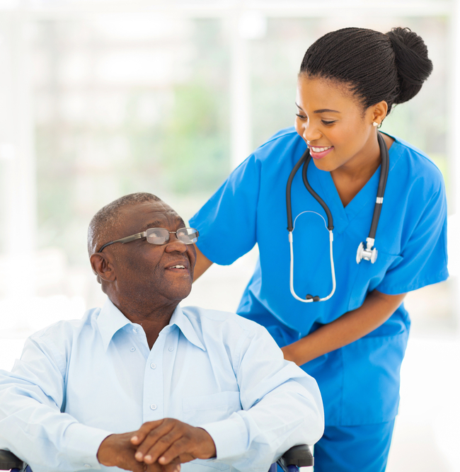 Nurse and patient1